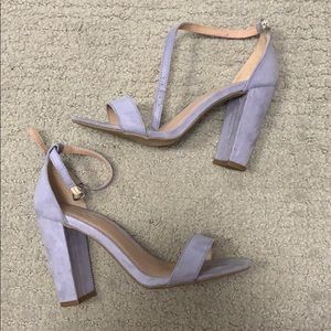 Charlotte Russe light purple heels